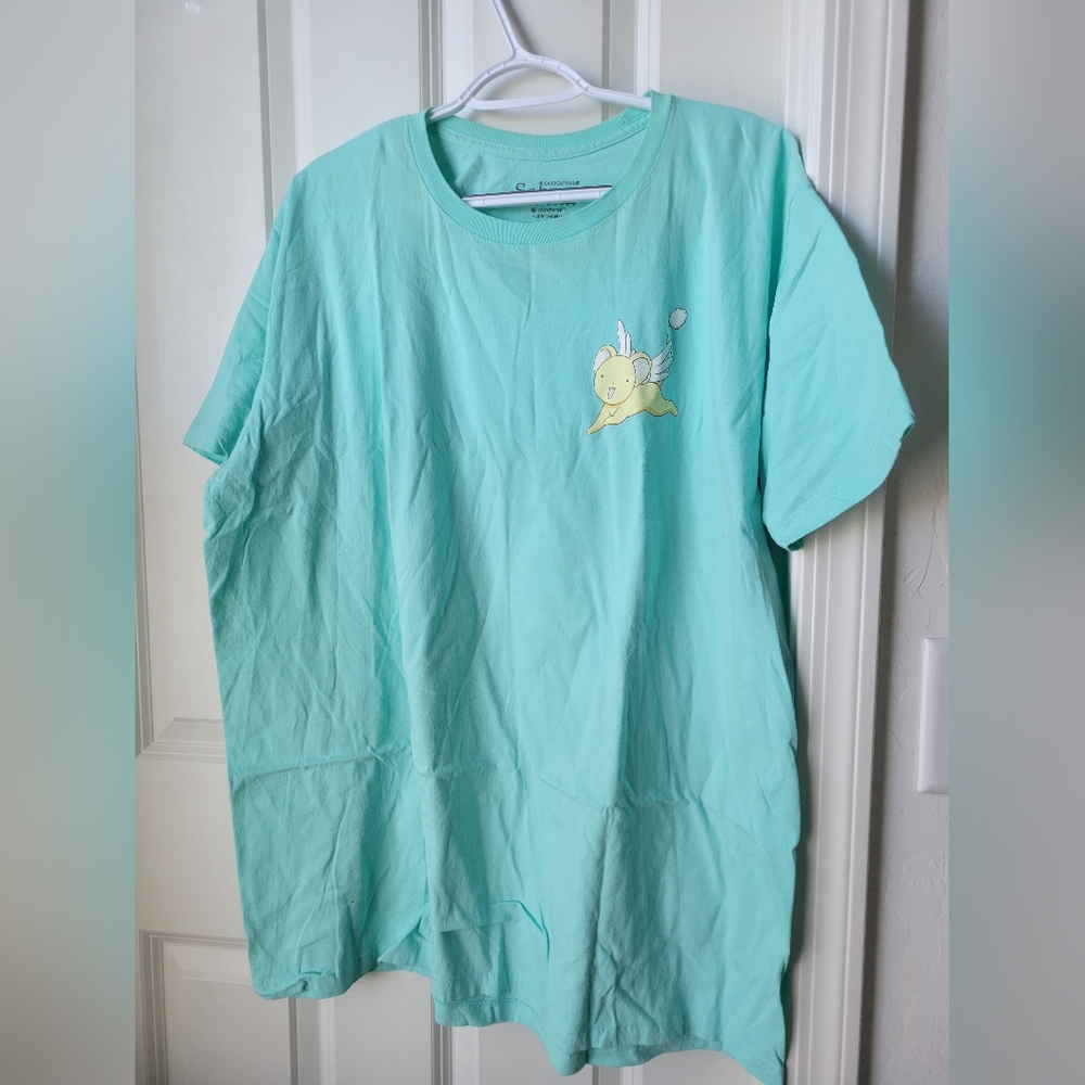 Mint Green Graphic T-Shirt